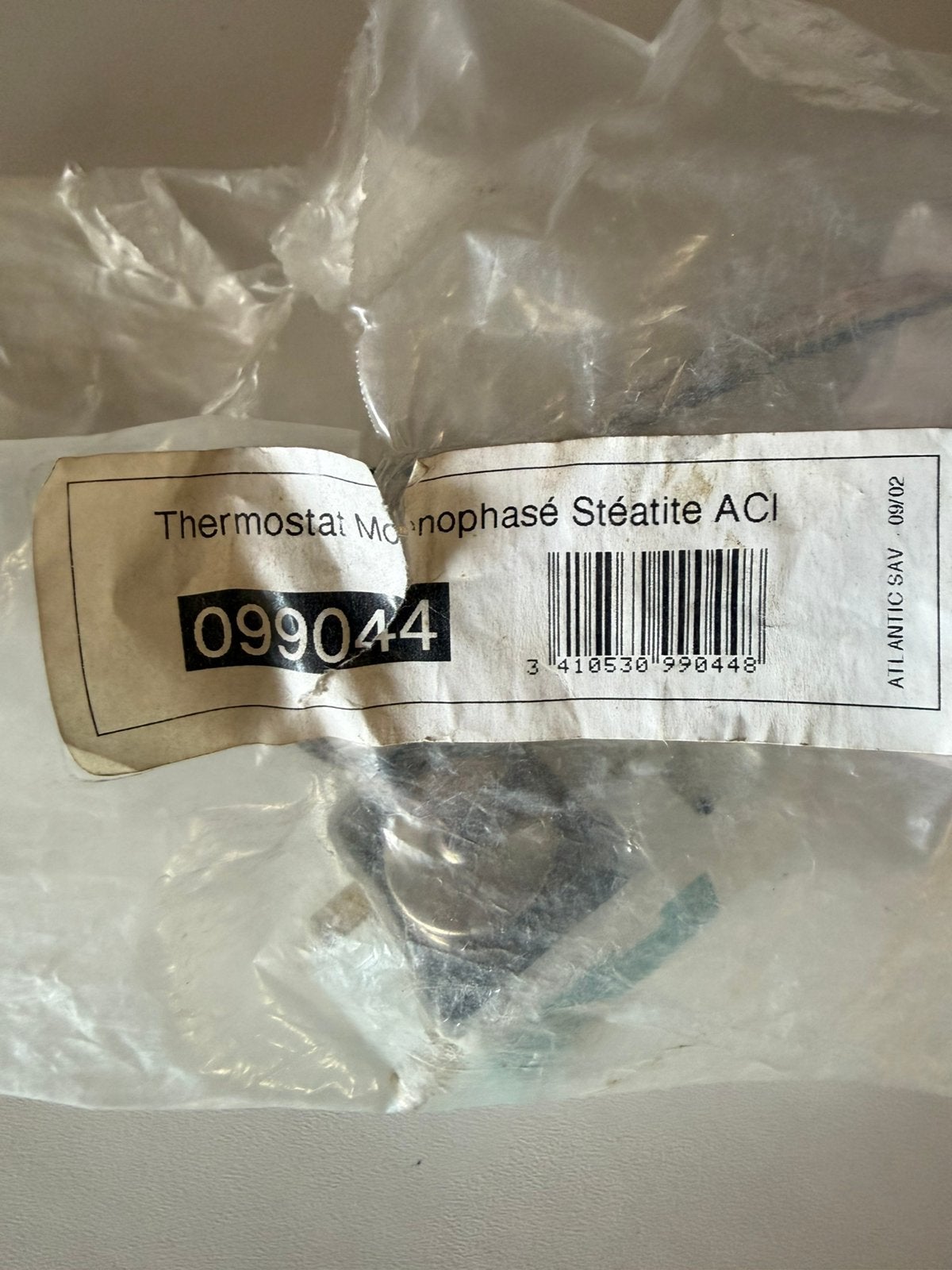 Atlantic thermostaat warmwaterboiler (referentie 099044), Ophalen, Nieuw