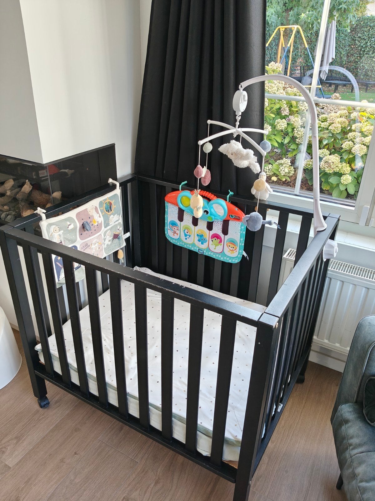 Babypark met accessoires, Kinderen en Baby's, Babyparken, Ophalen, Wieltjes