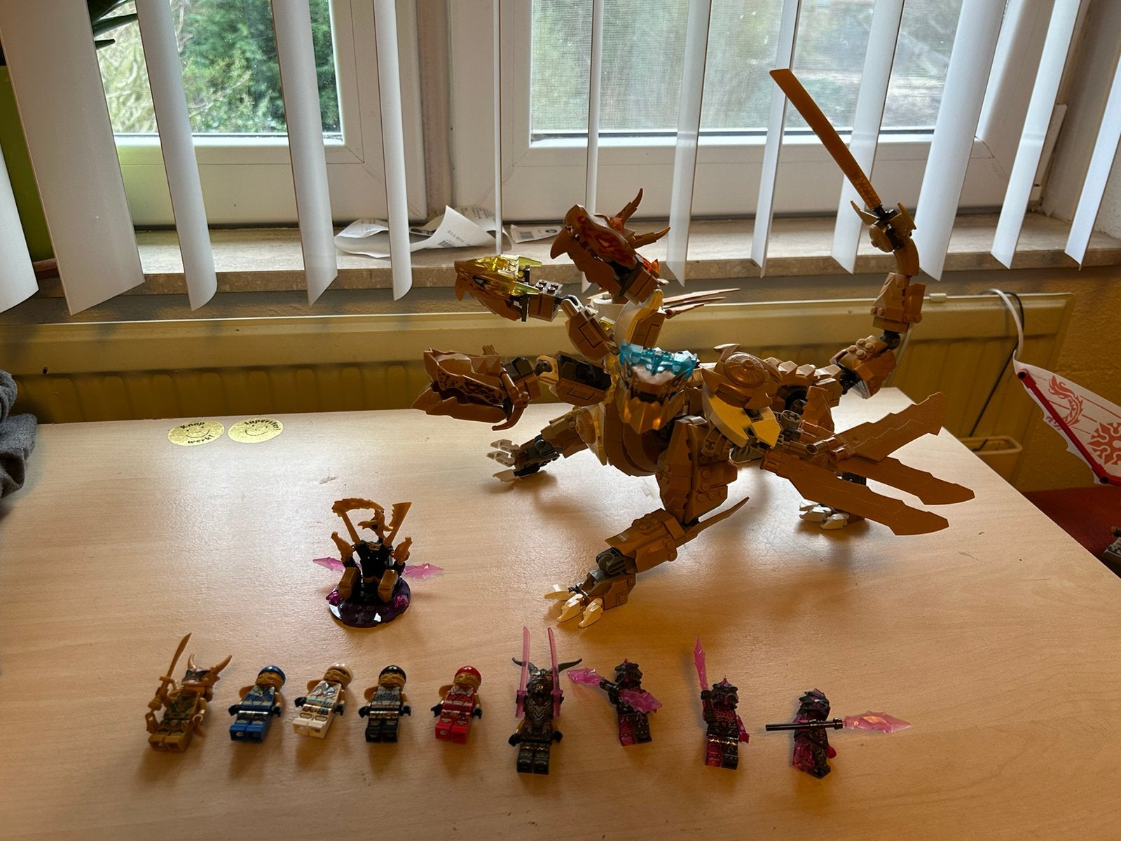 Lego Ninjago Lloyds gouden ultra draak, Kinderen en Baby's, Speelgoed | Duplo en Lego, Lego, Ophalen of Verzenden, Zo goed als nieuw