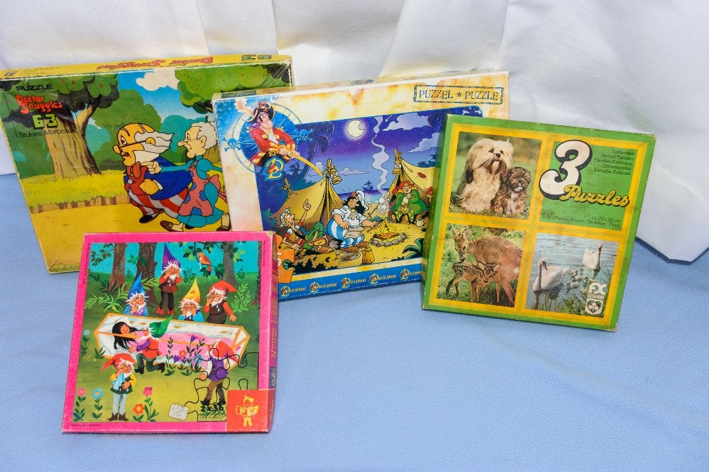 puzzels kinderen, Kinderen en Baby's, Ophalen, 10 tot 50 stukjes, Gebruikt, 4 tot 6 jaar