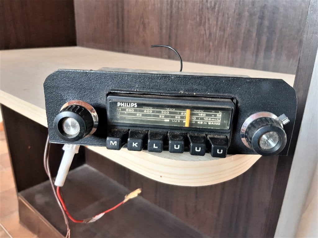 vintage retro , Philips type 22RN531/00 oldtimer autoradio., Enlèvement, Utilisé
