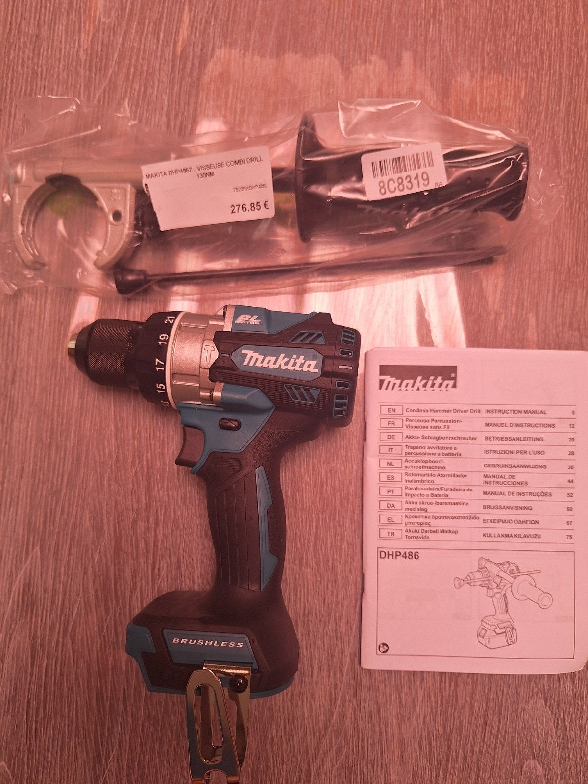 Visseuse perceuse makita DHP486 130nm valeur 276€, Bricolage & Construction, Neuf, 600 watts ou plus, Mécanisme de percussion
