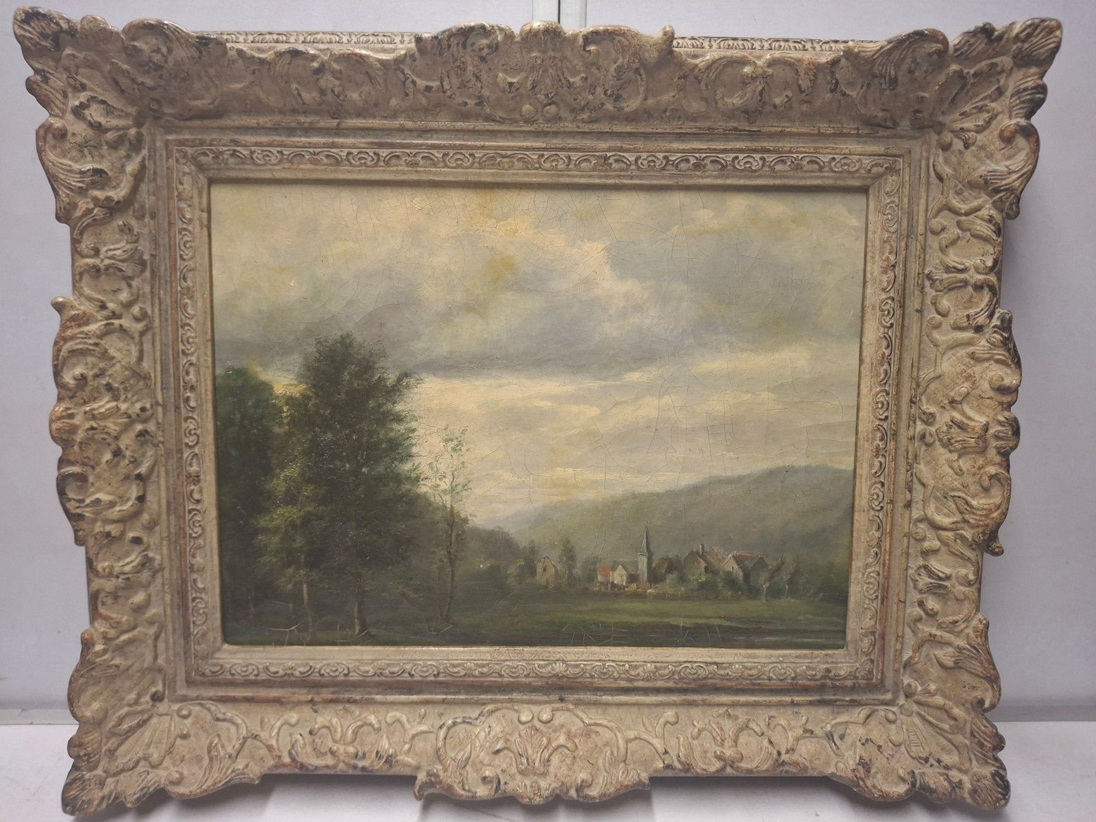 Schilderij landschap, Ophalen of Verzenden, Landschap