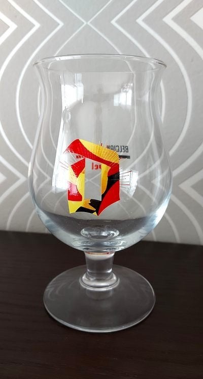 Duvel glas 'Belgian for a day', Enlèvement ou Envoi, Verre à bière