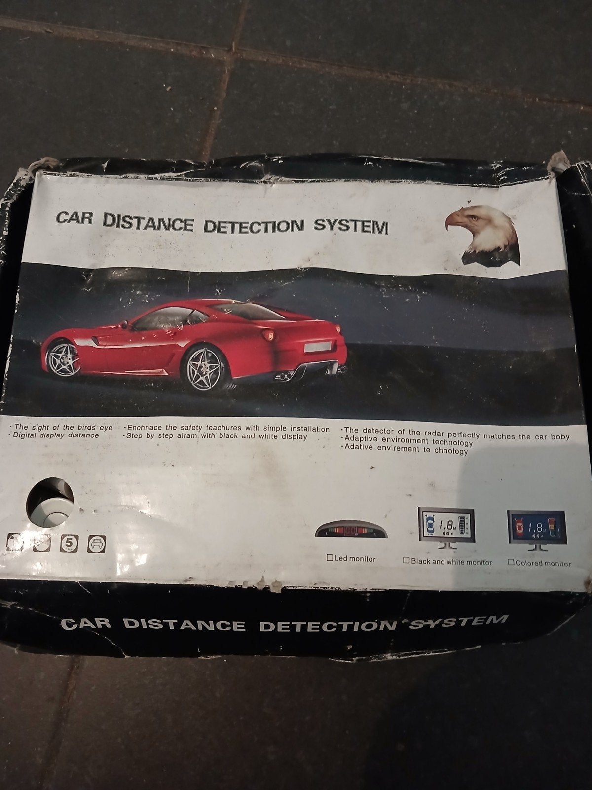 parking sensor Système de détection de distance, Enlèvement