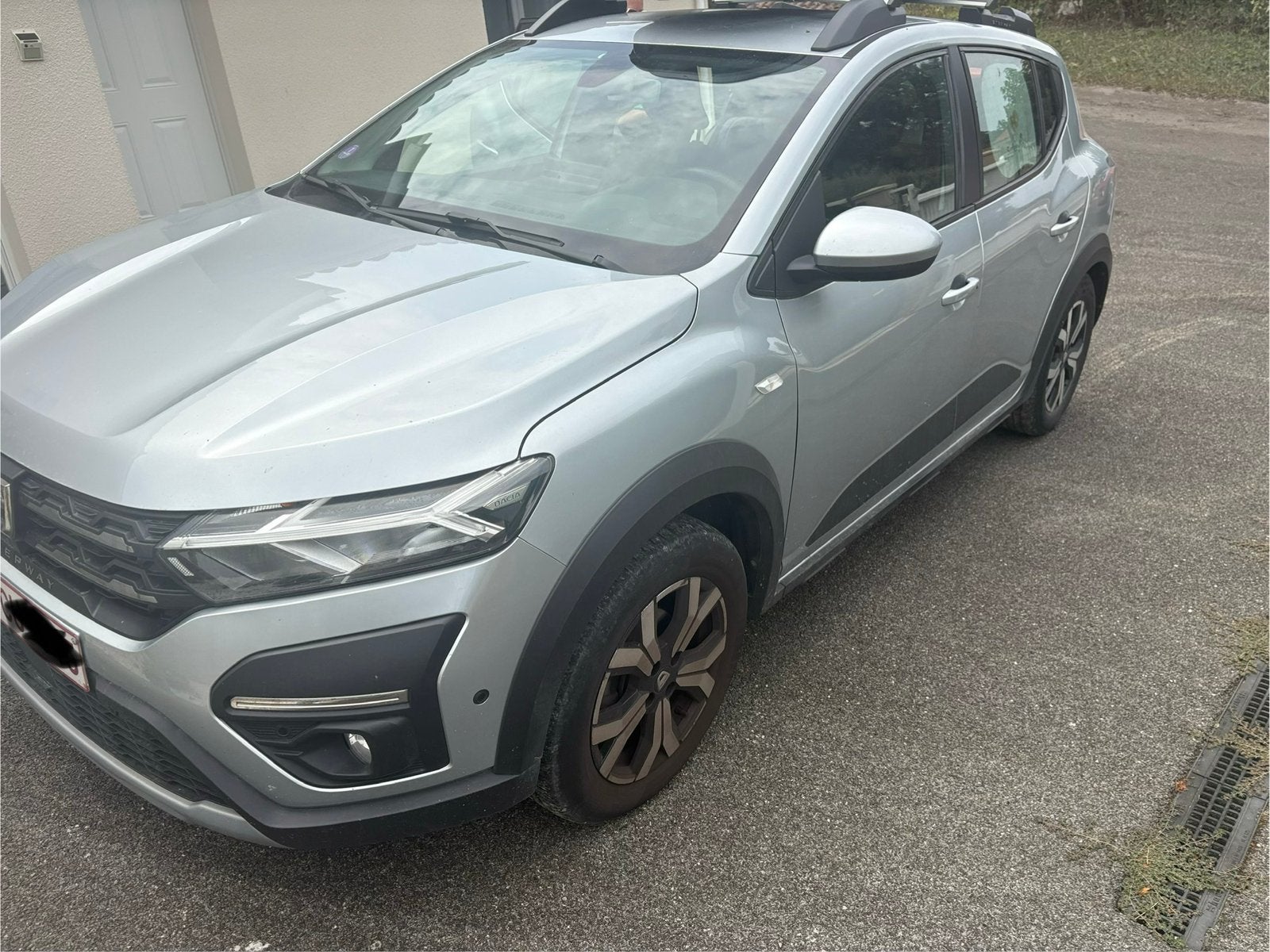 Dacia Sandero, Auto's, Euro 6, Particulier, Zilver of Grijs, 999 cc