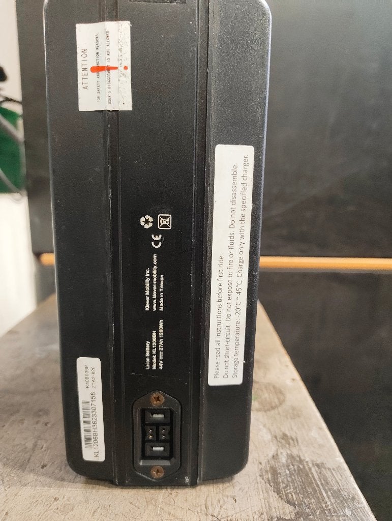 Klever accu 1200wh, Fietsen en Brommers, Gebruikt