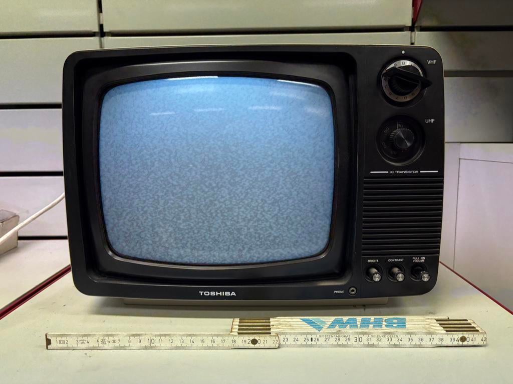 Toshiba B1202 Vintage tv - Retro/Space Age-look, Ophalen of Verzenden, Toshiba