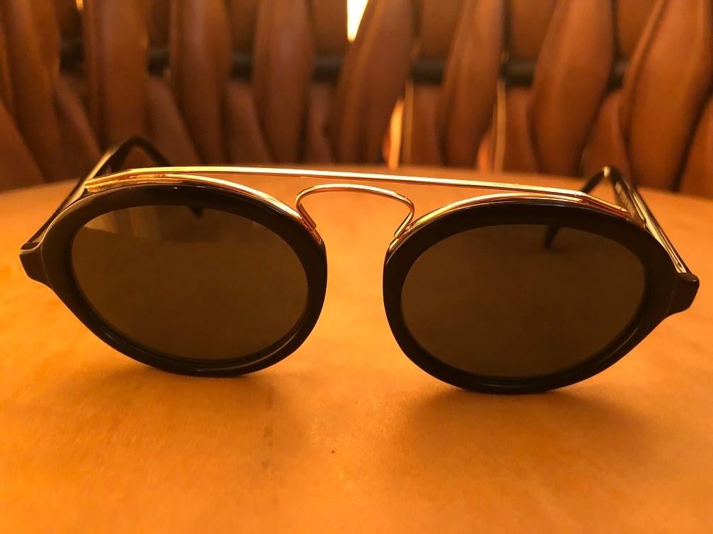 Zeldzame Vintage zonnebril B&L Ray-Ban Gatsby zwart G1, Enlèvement ou Envoi, Comme neuf, Ray-Ban, Lunettes de soleil