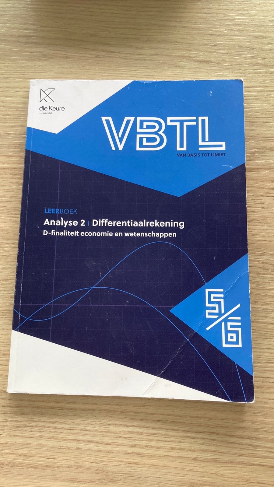 VBTL analyse 2 differentiaalrekening, Boeken, Ophalen of Verzenden, Gelezen, ASO, Wiskunde A