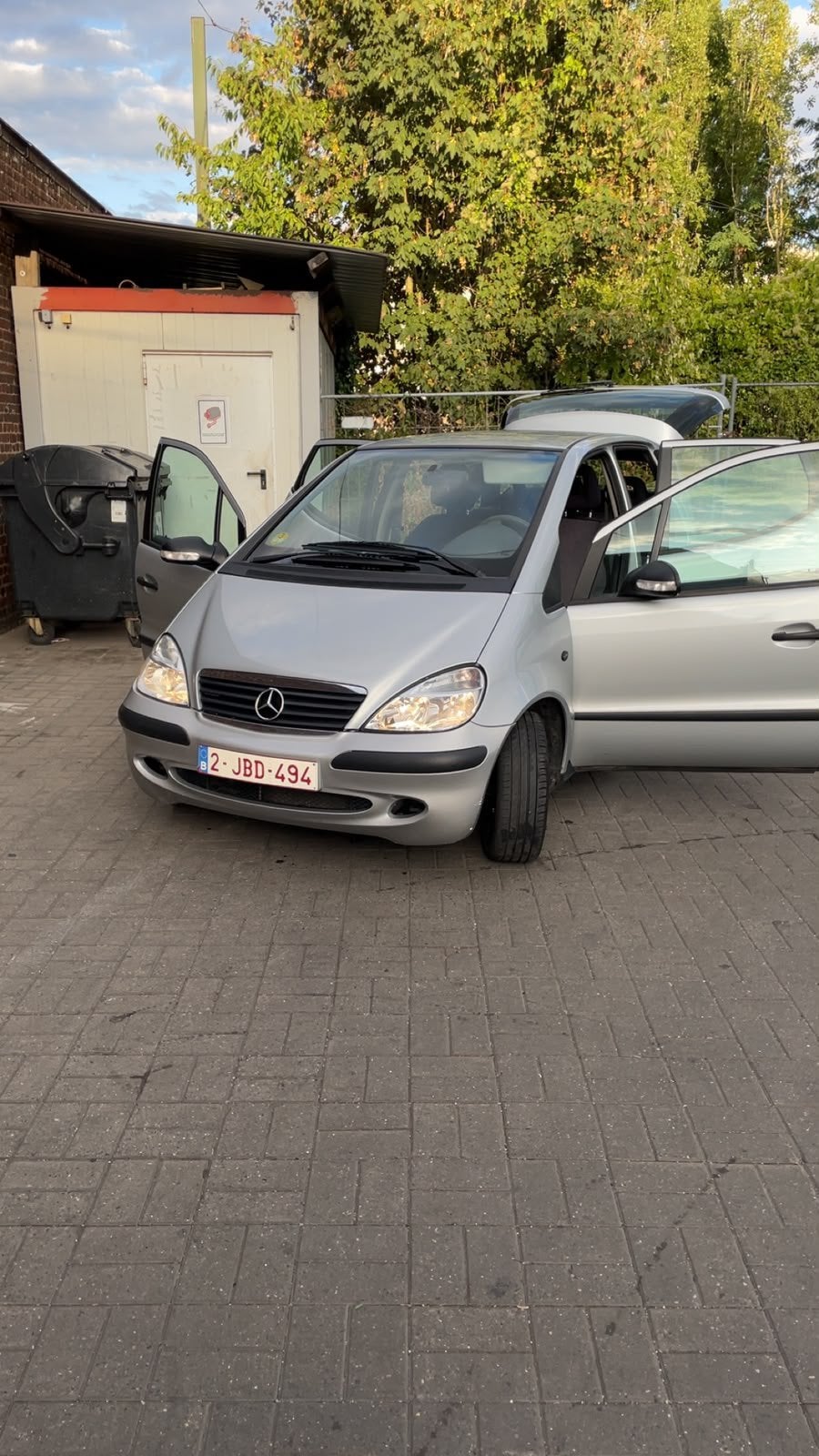 Mercedes A 170, Auto's, Mercedes-Benz, Euro 2, Zwart, 0 kW, 5 deurs