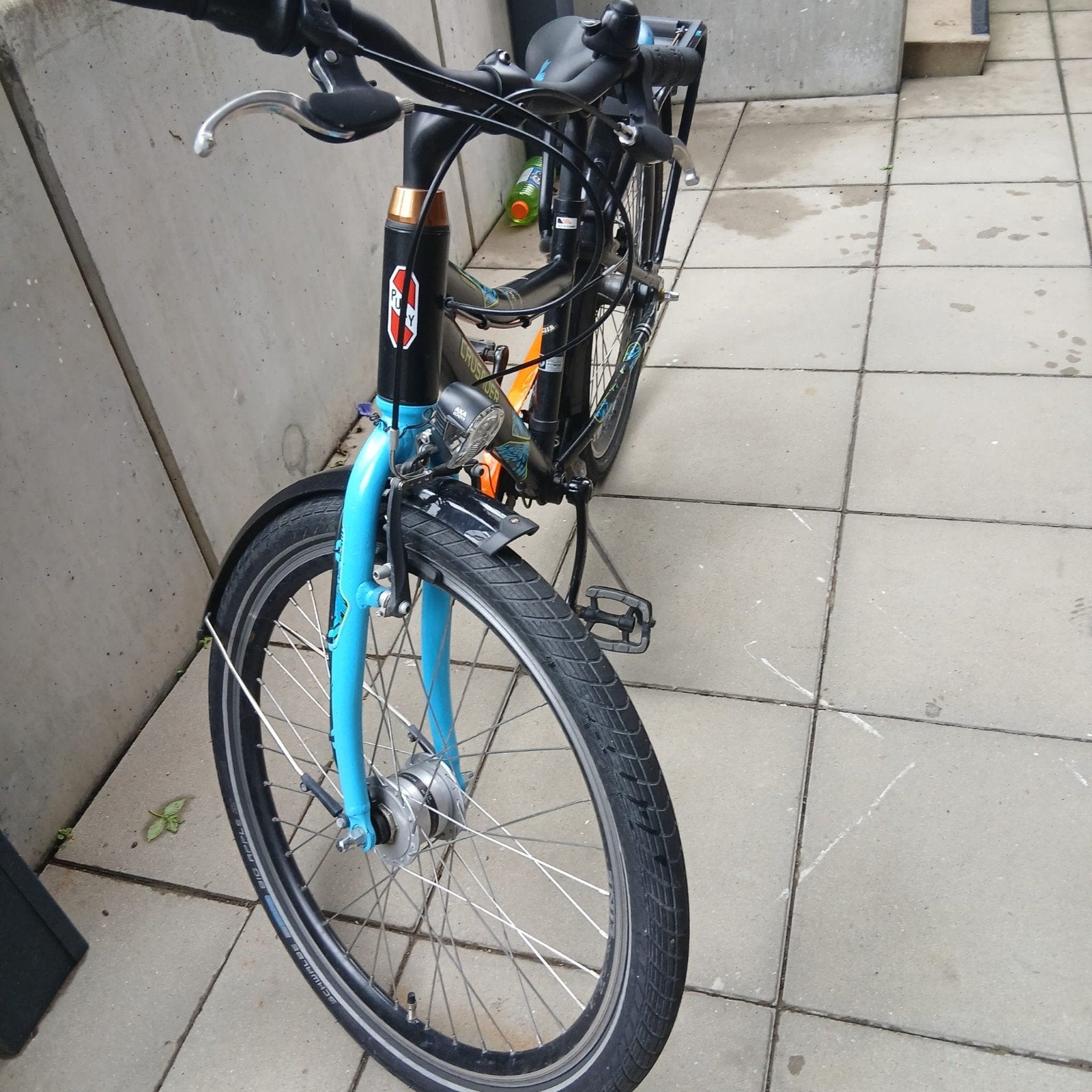 velos pour fille 24 pouces 80€, Vitesses, Enlèvement, Utilisé, Crusader