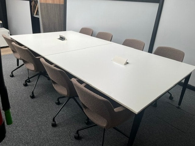Vergadertafel 320x160 (Sedus), Maison & Meubles, Enlèvement, Blanc