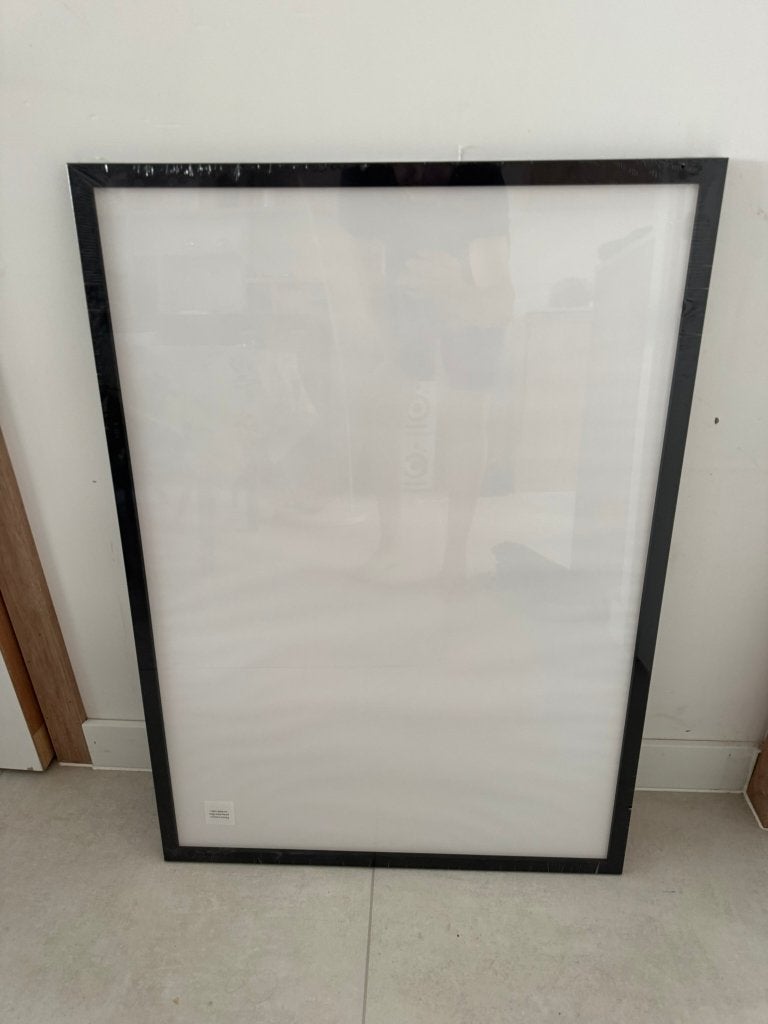 Lege kader, Ophalen, Kunststof, Nieuw, 75 tot 100 cm