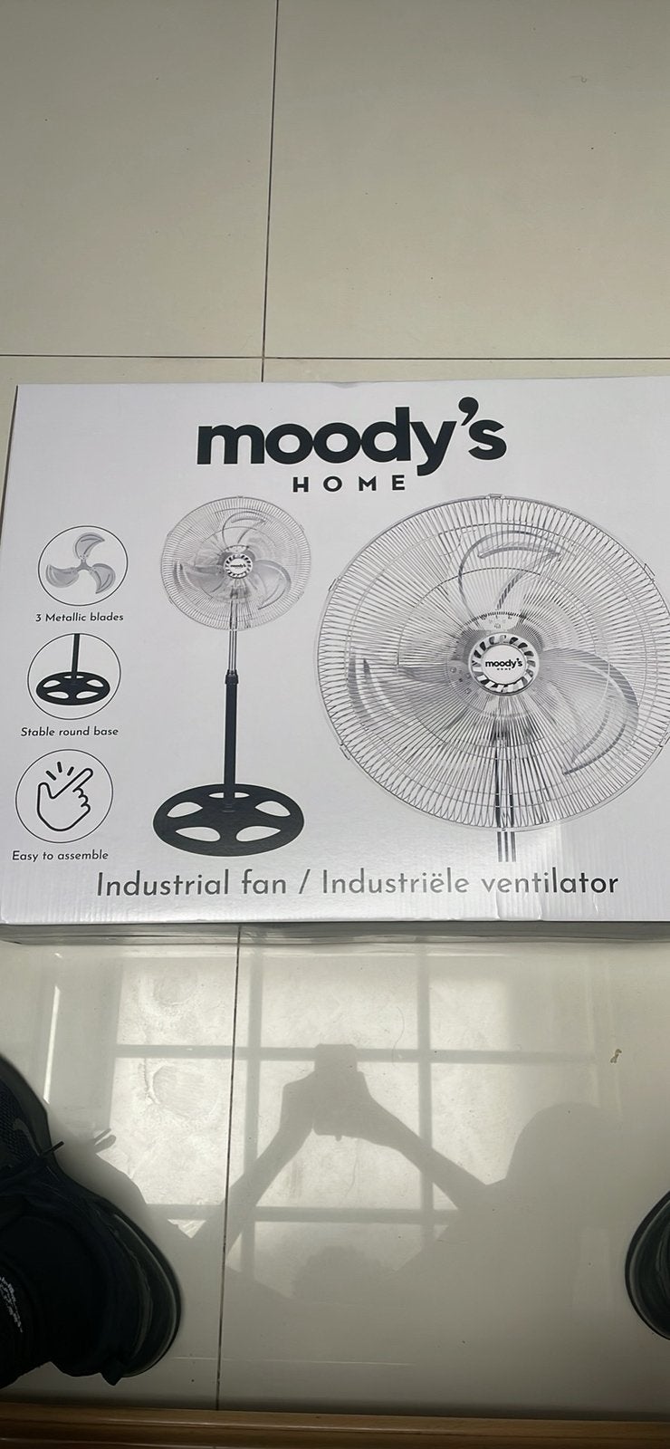 Stand fan, Elektronische apparatuur, Ophalen, Nieuw