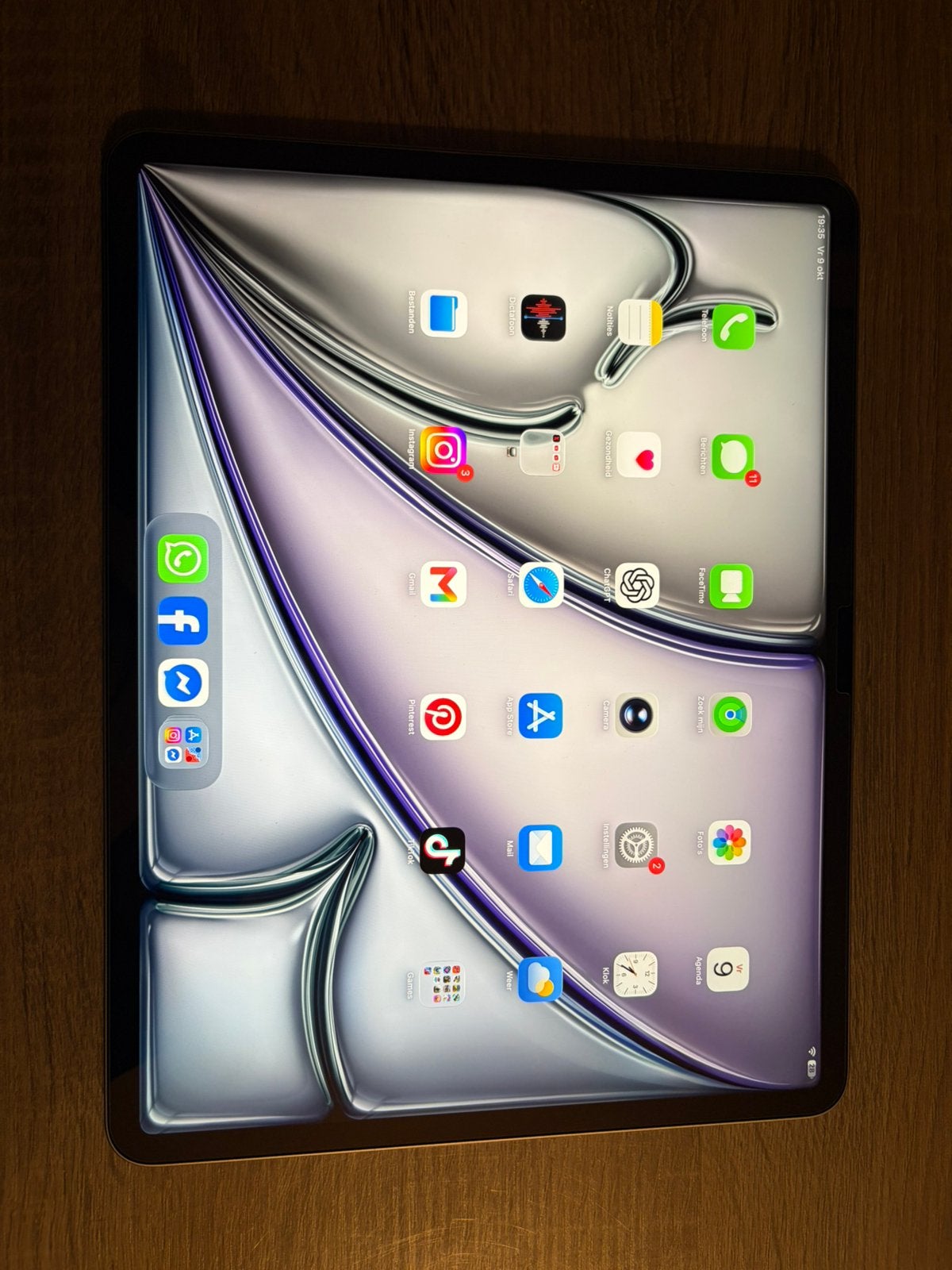 iPad Air 13 inch M4 128gb, Ophalen, Nieuw