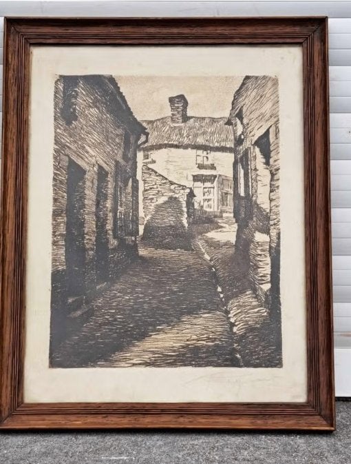 gravure signe victor regnart, Enlèvement ou Envoi, Gravure