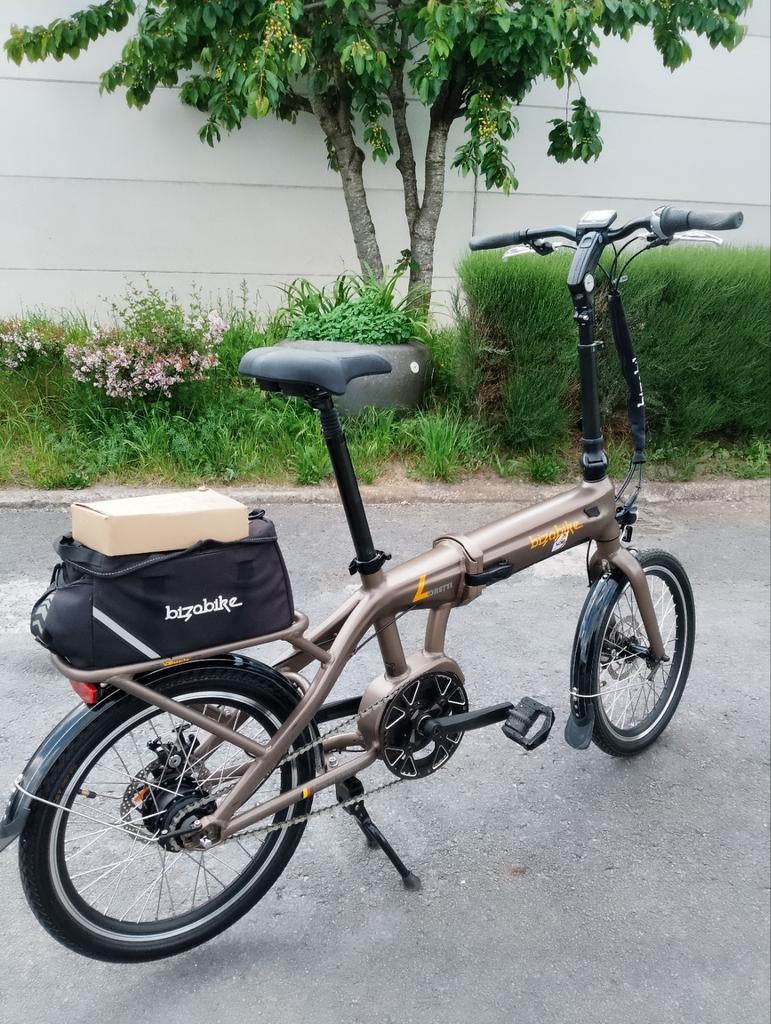 Elektrische vouwfiets Bizobike-Loretti /490км/, Ophalen, 20 inch of meer, Versnellingen, Nieuw