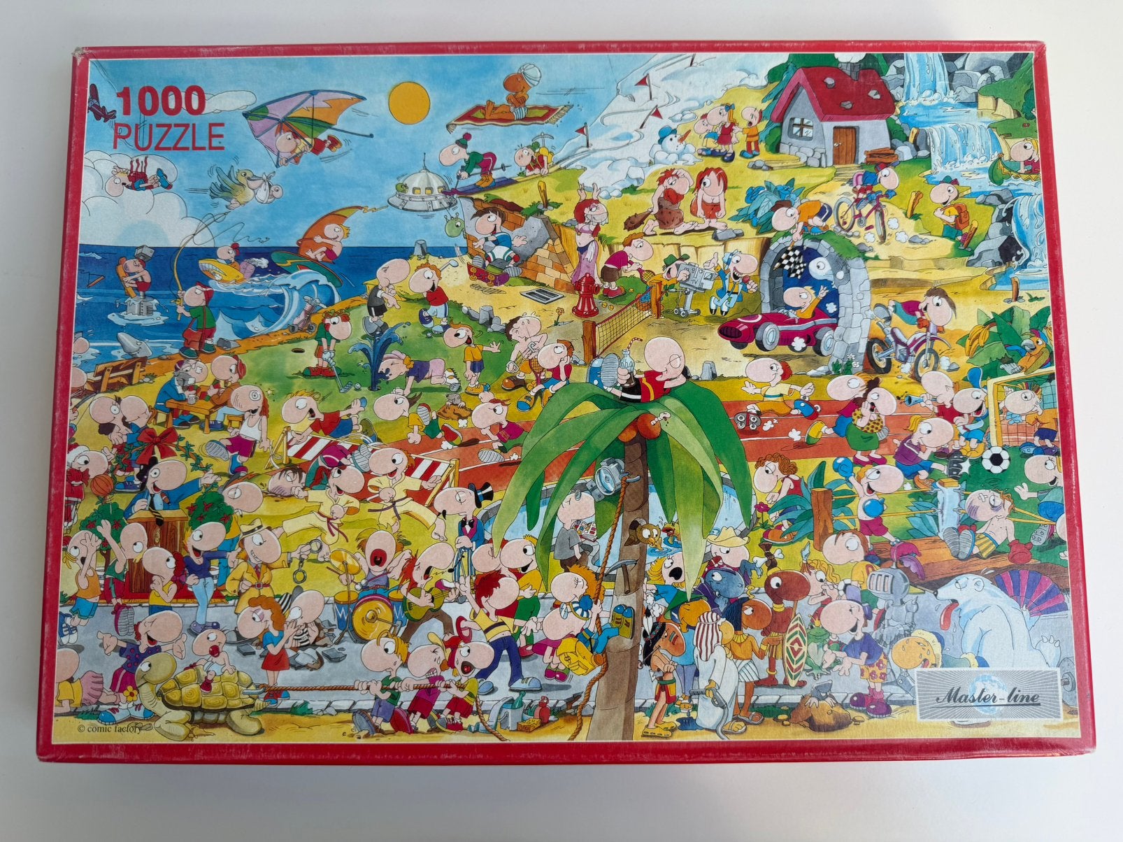 Puzzel Master-line, Ophalen of Verzenden, 500 t/m 1500 stukjes, Zo goed als nieuw, Legpuzzel