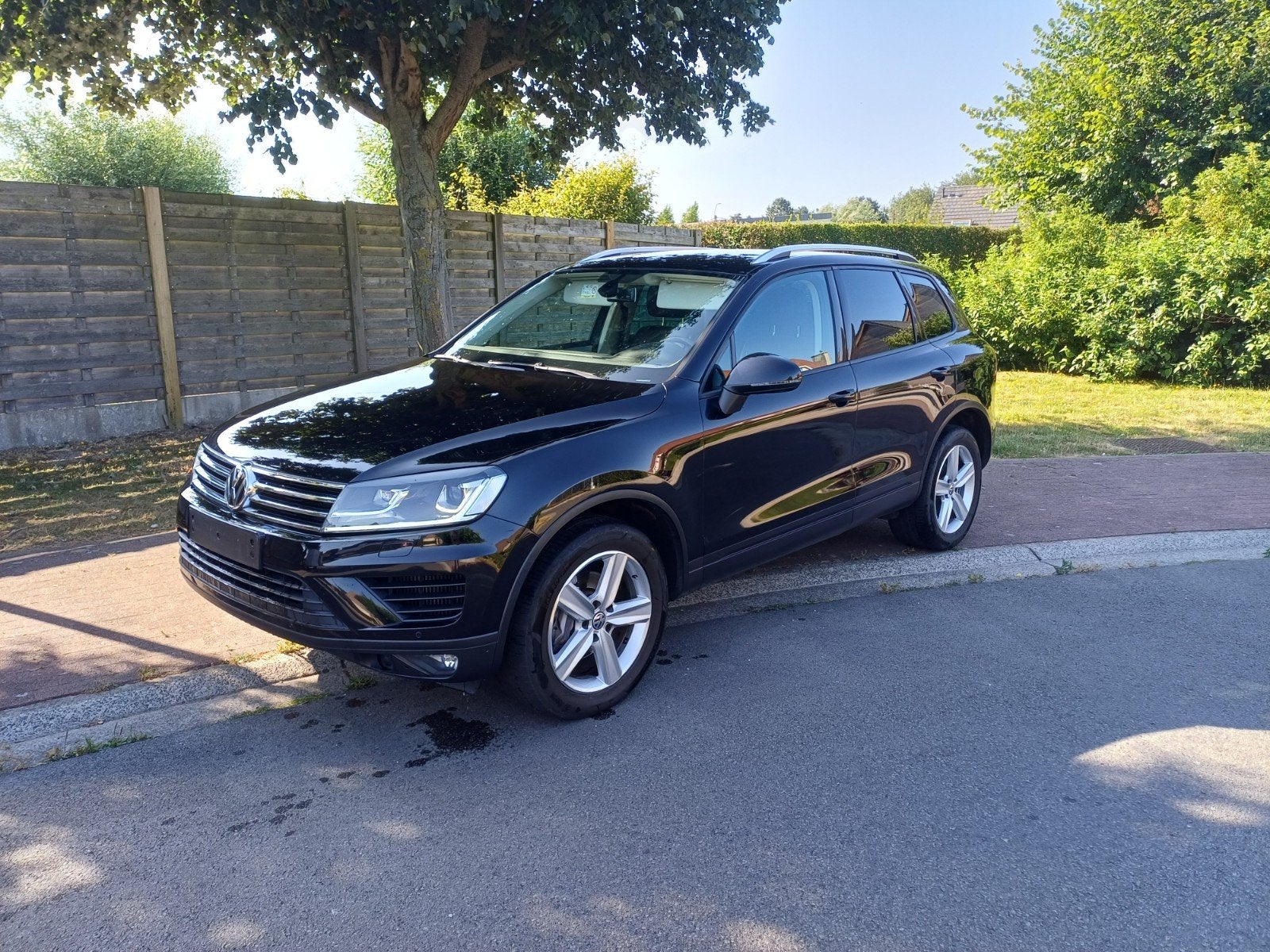 Vw touareg, Auto's, Volkswagen, Particulier, Touareg, Trekhaak, Zwart, Zwart, Leder, Ophalen