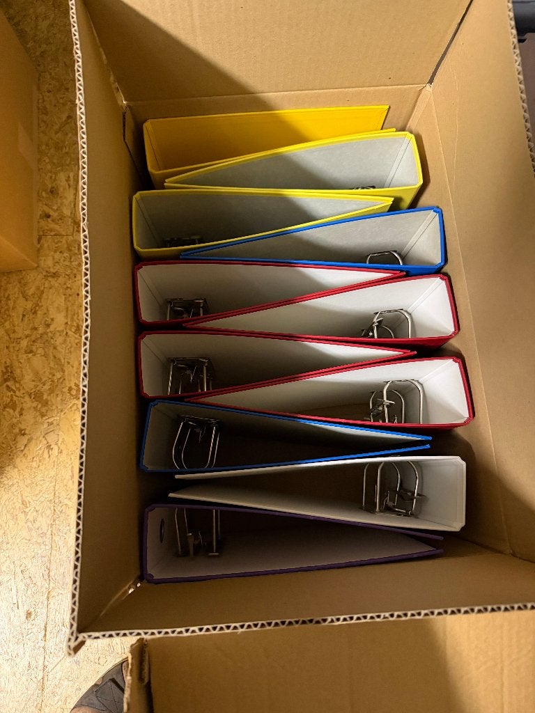 Ringmappen Te Koop 10 stuks, Ophalen, Zo goed als nieuw
