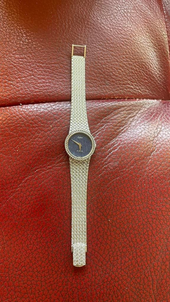 Montre en argent, 900, Bijoux, Sacs & Beauté, Montres | Femmes, Enlèvement, Comme neuf, Argent