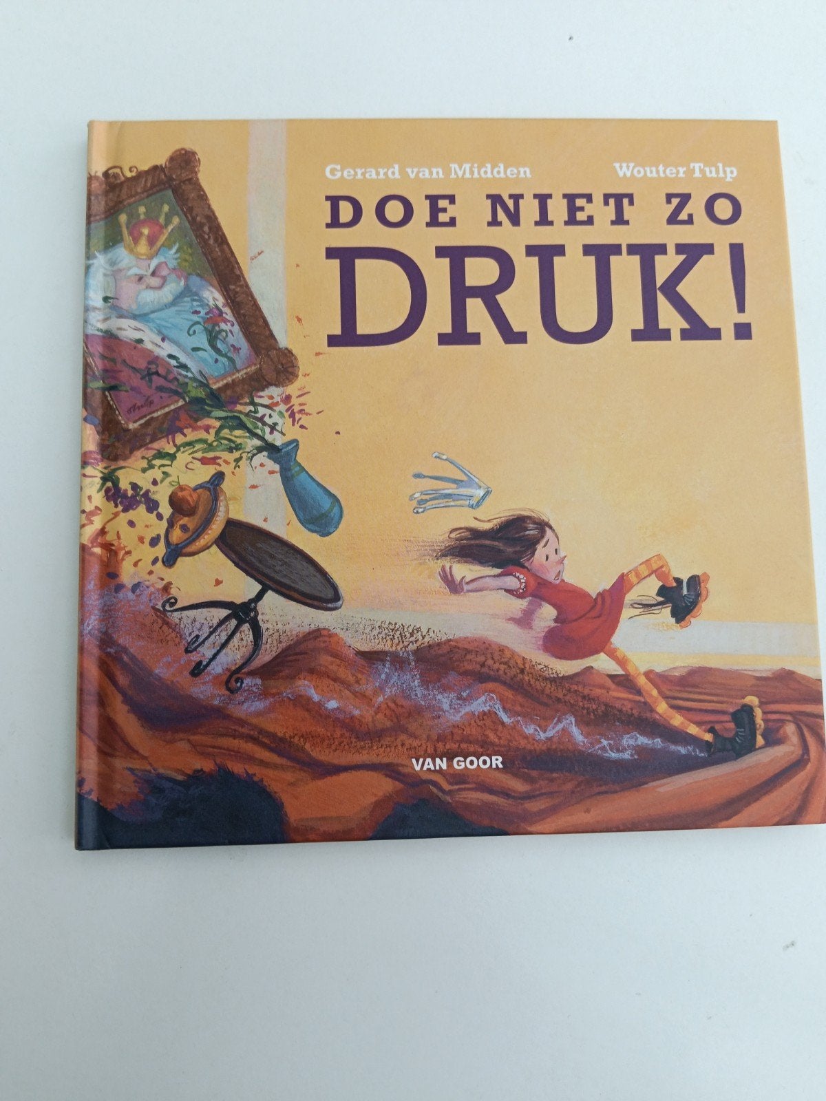 W. Tulp - Doe niet zo druk!, Boeken, Prentenboeken en Plaatjesalbums, Ophalen, W. Tulp