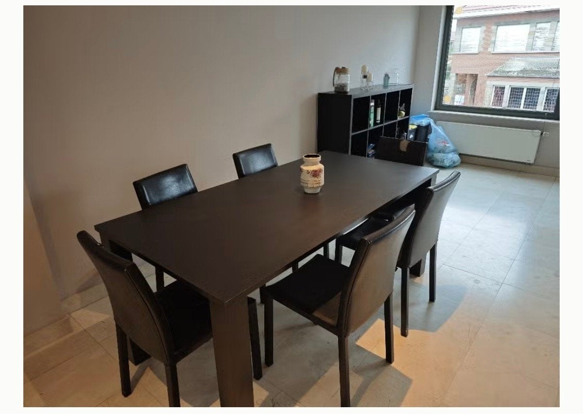 Table salle à manger avec 4 chaises, Huis en Inrichting, Tafels | Eettafels, Ophalen, Rechthoekig