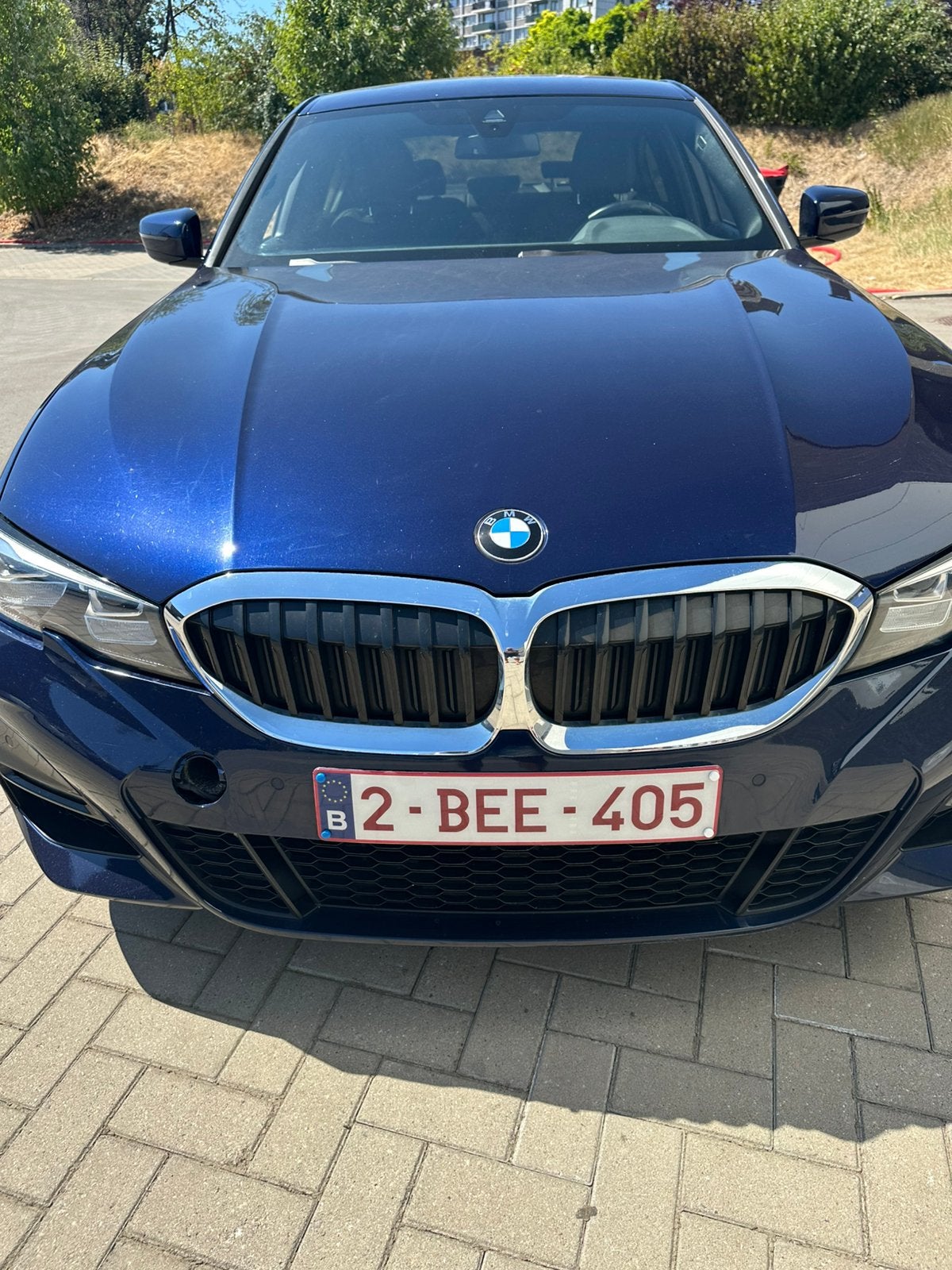 BMW 320I, 4 deurs, 135 kW, 4 cilinders, Blauw