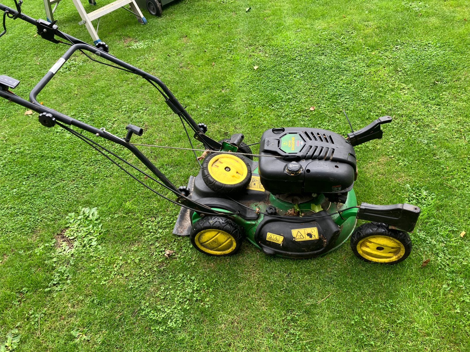 John deere js63c, Ophalen, Gebruikt, Benzine