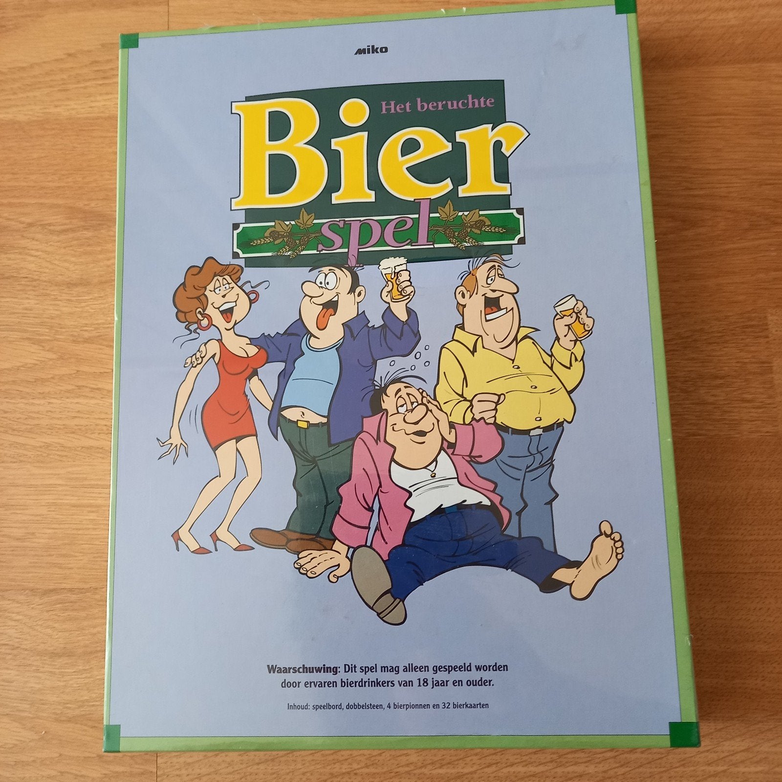 HET BERUCHTE BIERSPEL>ZELDEN AANGEBODEN, Ophalen of Verzenden, Nieuw