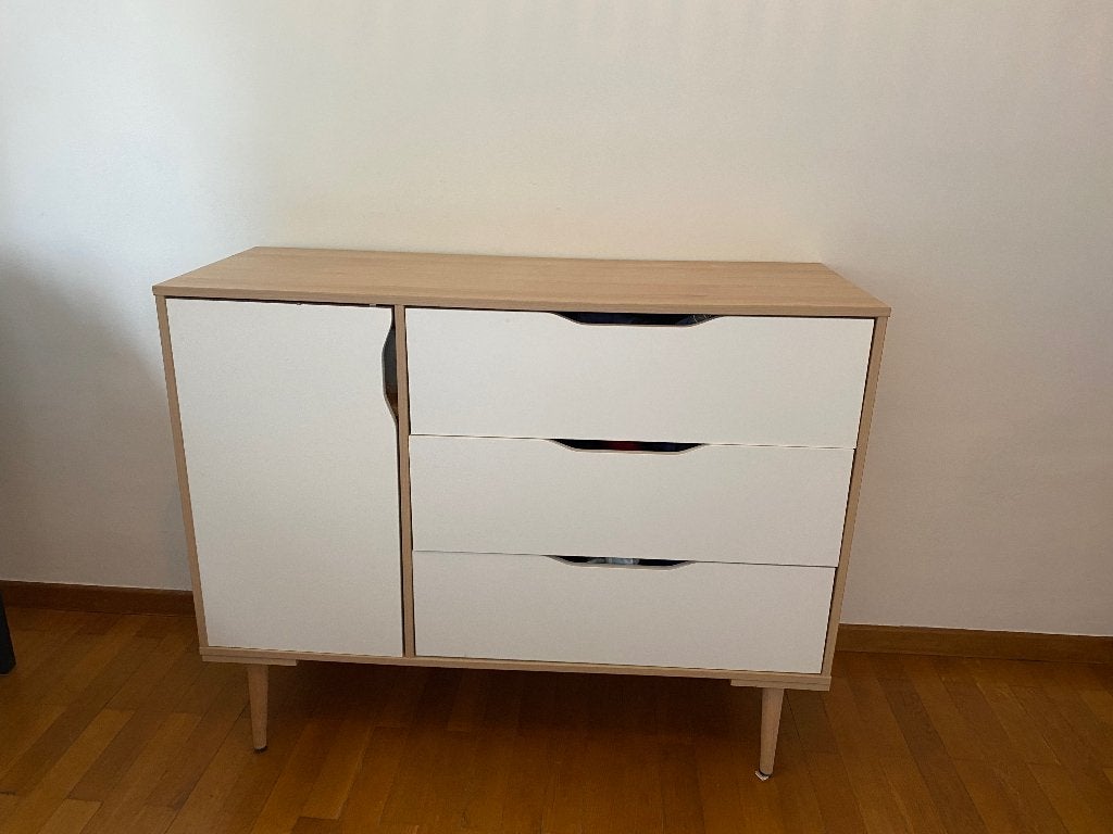 Luiercommode, Kinderen en Baby's, Kinderkamer | Commodes en Kasten, Ophalen, Minder dan 50 cm, 100 cm of meer, Zo goed als nieuw