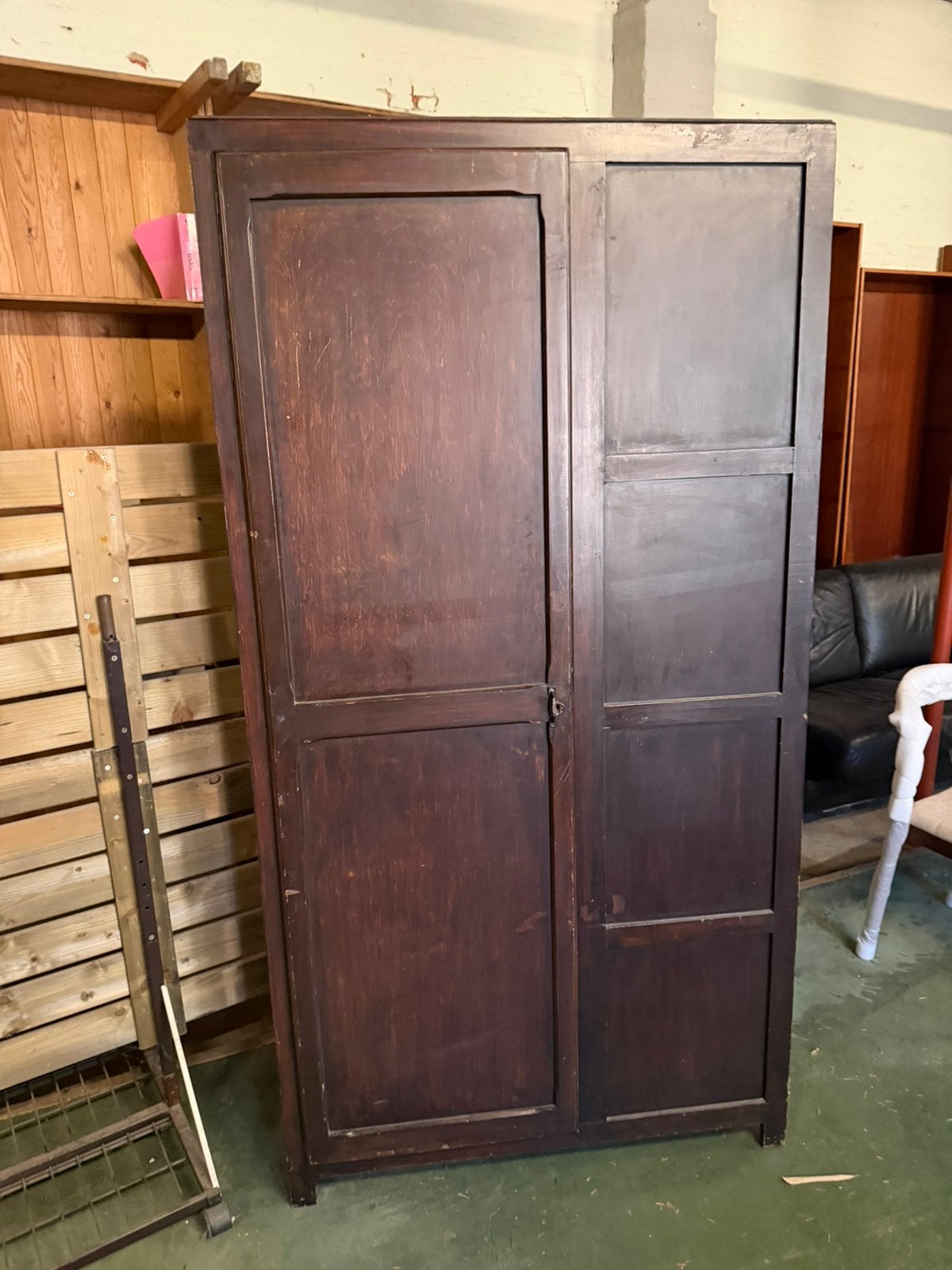 Houten kast, Ophalen, Gebruikt