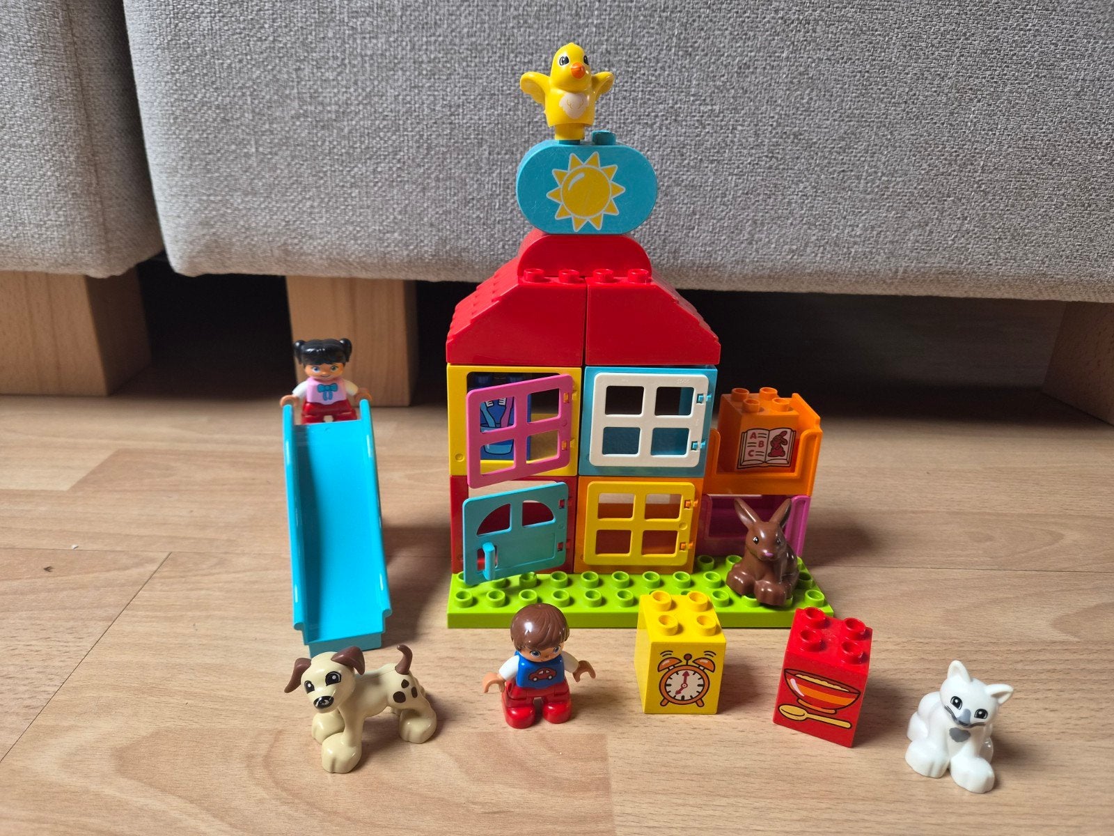 Duplo mijn eerste speelhuis, Ophalen, Duplo