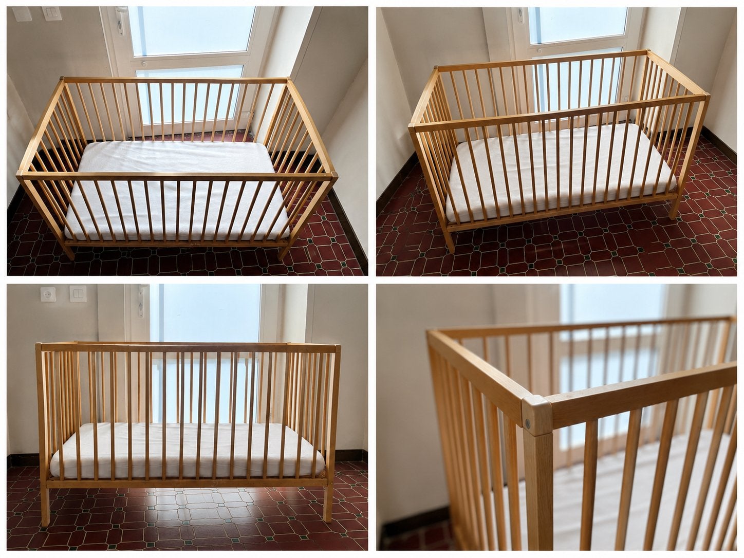 Babybedje met matras, Kinderen en Baby's, Ophalen, Gebruikt