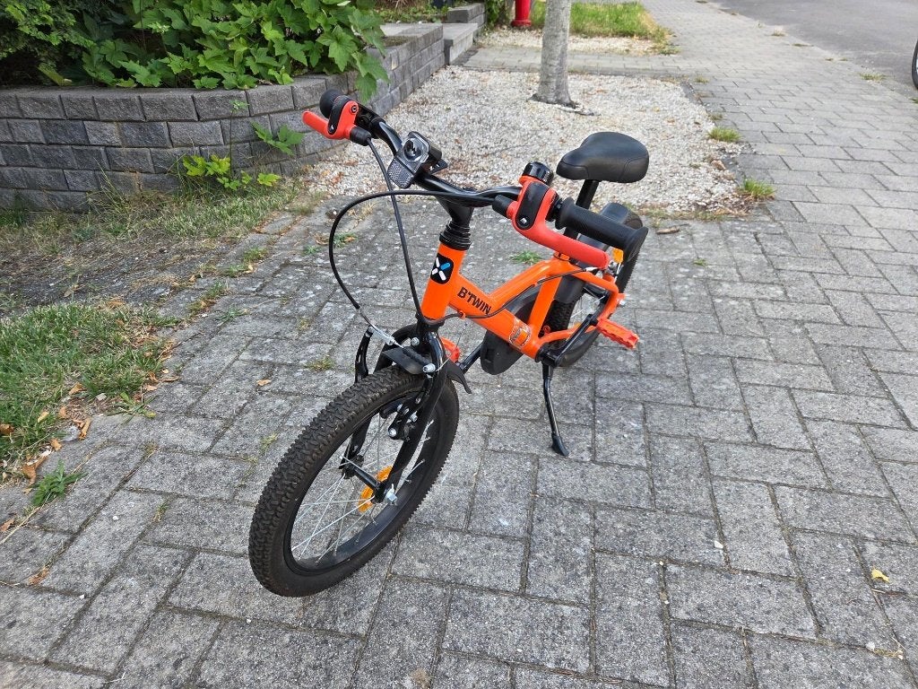 Vélo pour enfants 16 pouces 4-6 ans 500 Robot, Frein sur jante, B-Twin, 16 à 20 pouces, Enlèvement