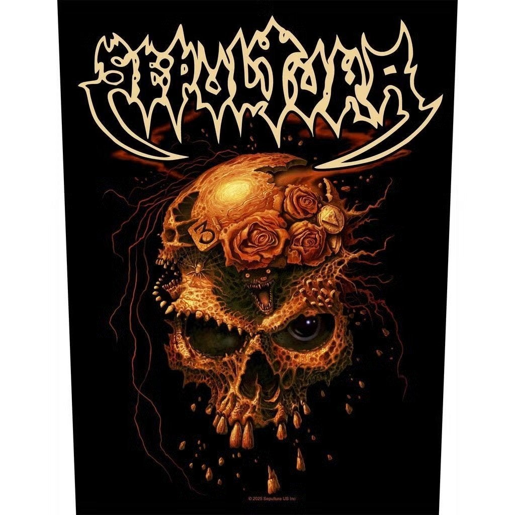 Sepultura Beneath the Remains Rugpatch officiële merchandise, Ophalen of Verzenden, Nieuw