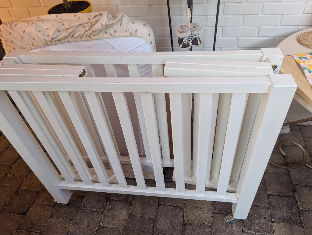 box voor baby, Ophalen, Zo goed als nieuw, Rechthoekig, In hoogte verstelbaar