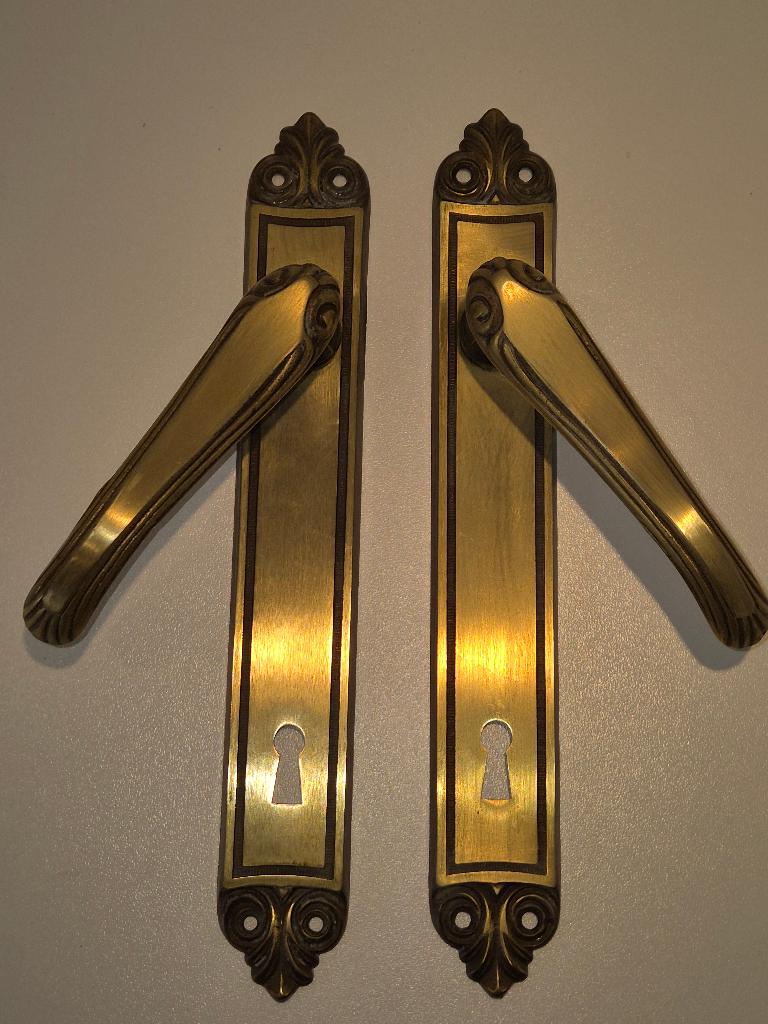 Deurkrukken (set van 12 paar), Doe-het-zelf en Bouw, Ophalen, Gebruikt, Metaal, Binnendeur