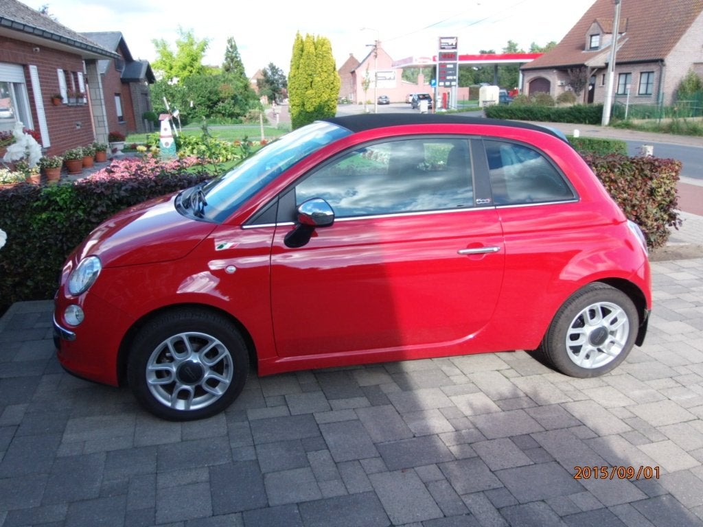 fiat 500c, Rouge, Euro 5, Achat, Cabriolet