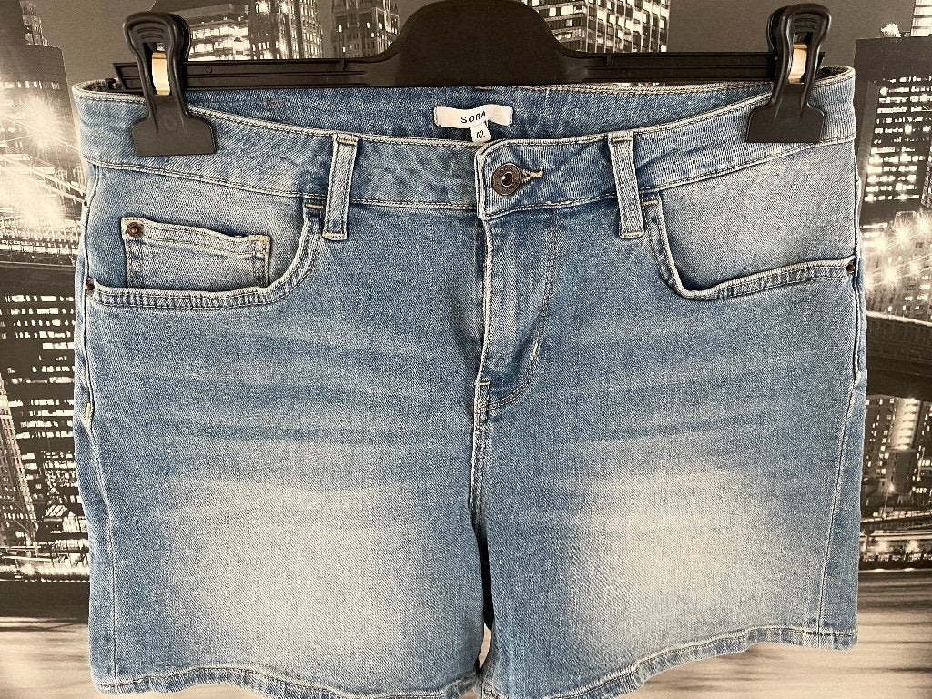 Short jeans SORA - 38/40 - als NIEUW!, Maat 38/40 (M), Kort, Zo goed als nieuw, Sora by Jbc