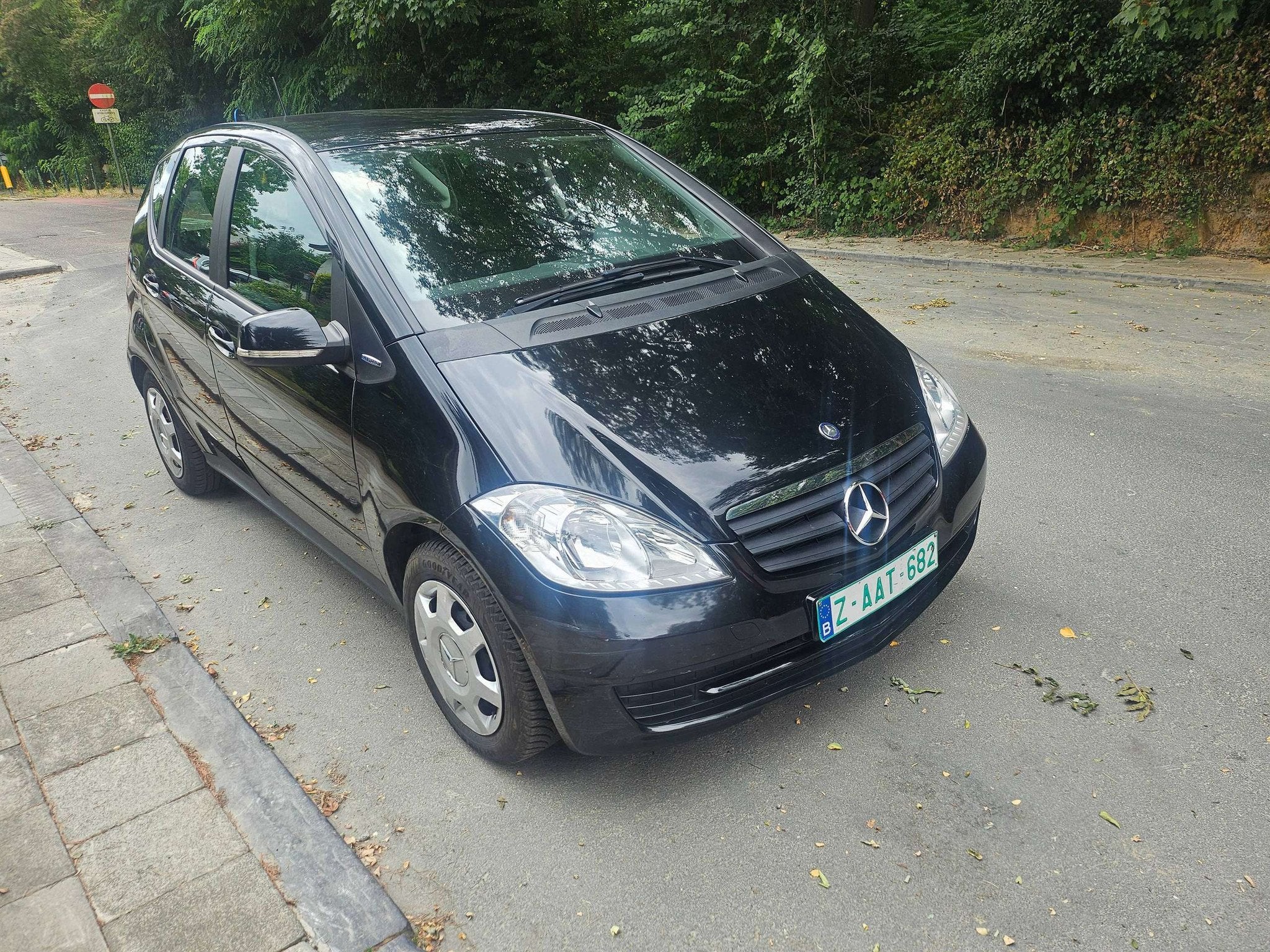 Mercedes-Benz A-Klasse A160 A 160 Classic (bj 2010), Auto's, Voorwielaandrijving, Euro 5, Stof, Zwart