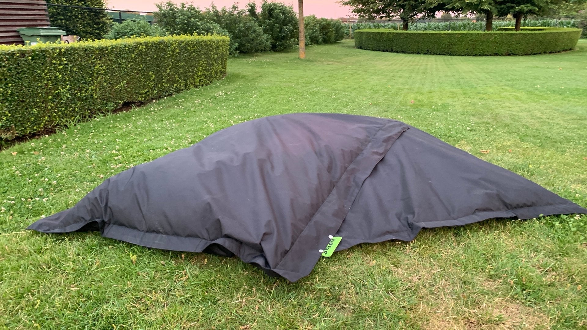 2 zitzakken zwart merk lounge, Huis en Inrichting, Zitzakken, Ophalen, Gebruikt, Zwart, Zitzak