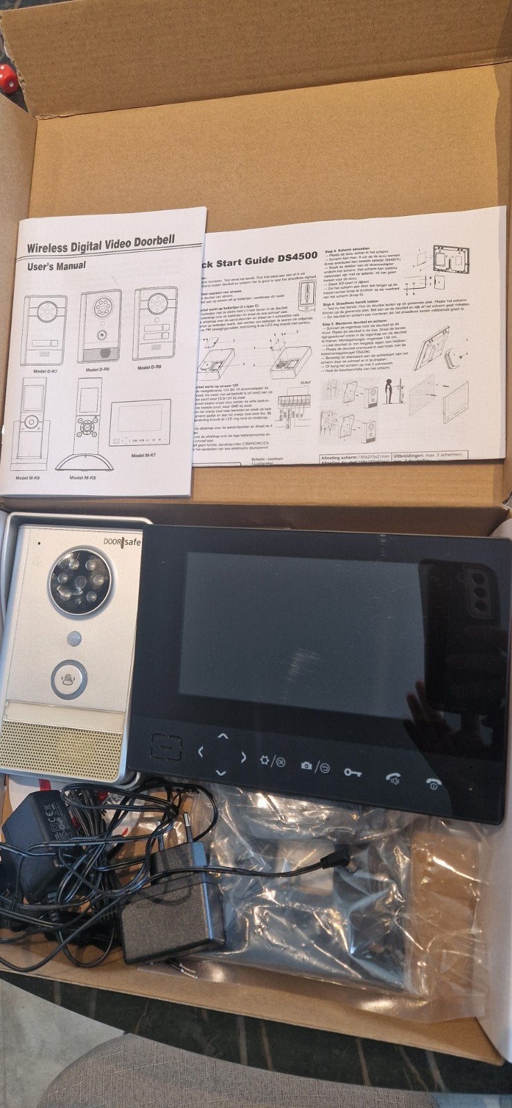 Doorsafe videodeurbel, Ophalen of Verzenden