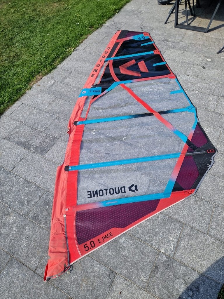 Duotone E-Pace 5.0 - 2022, Watersport en Boten, Ophalen, Met draagtas, 5 tot 6.5 m², Zo goed als nieuw