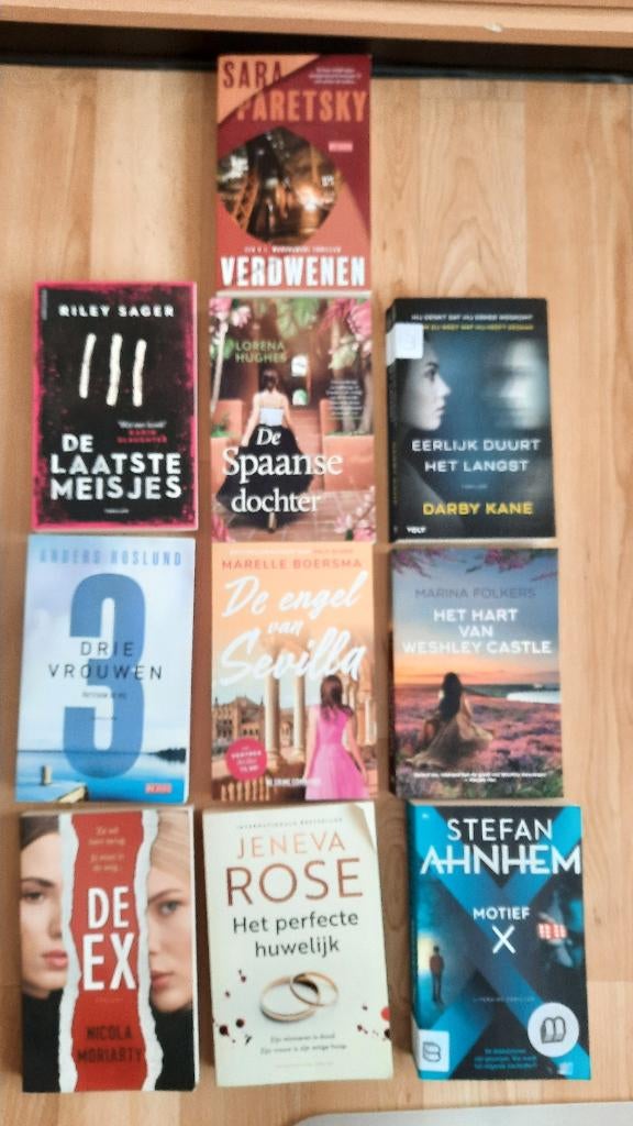 boeken - roman - nieuw (1x gelezen) - 10 EUR PER STUK, Enlèvement, Comme neuf