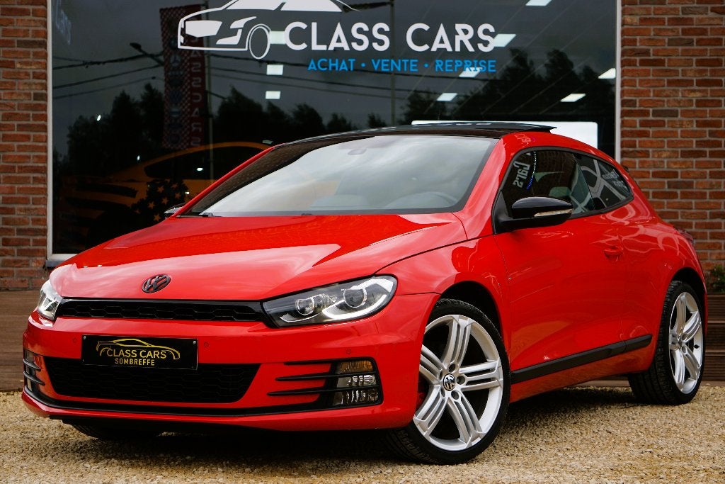VOLKSWAGEN SCIROCCO 2.0TSI R-Line DSG PANO XENON NAVI CARNET, Achat, Entreprise, Entretenue par le concessionnaire, Noir
