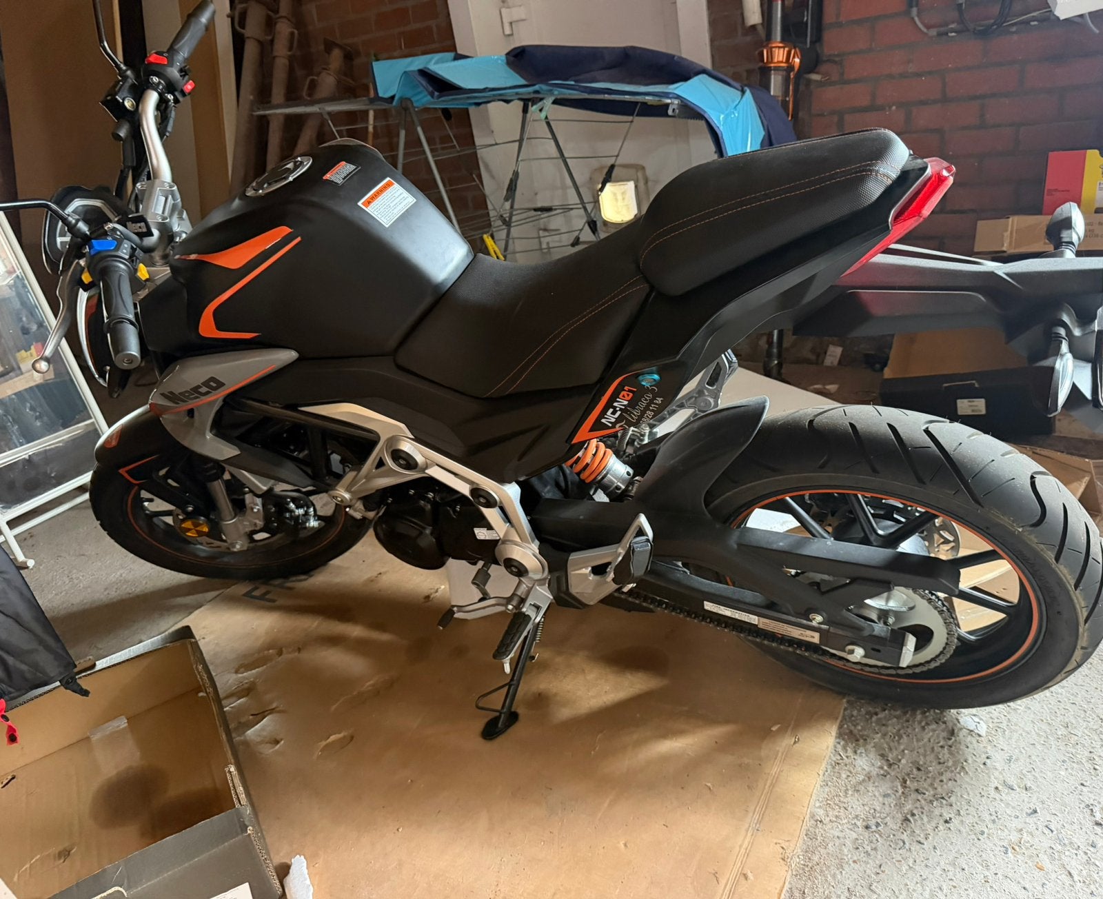 Neco 125cc, Motos, Enlèvement, 4 cylindres, Jusqu'à 11 kW