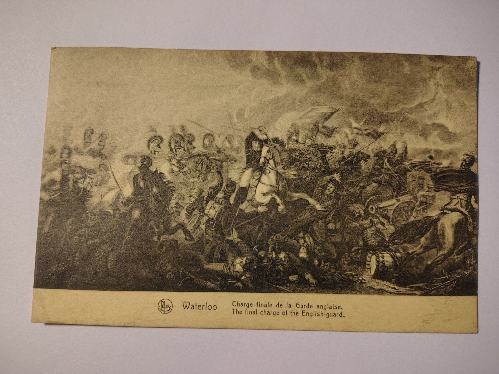 Waterloo Charge finale de la Garde anglaise., Ophalen of Verzenden