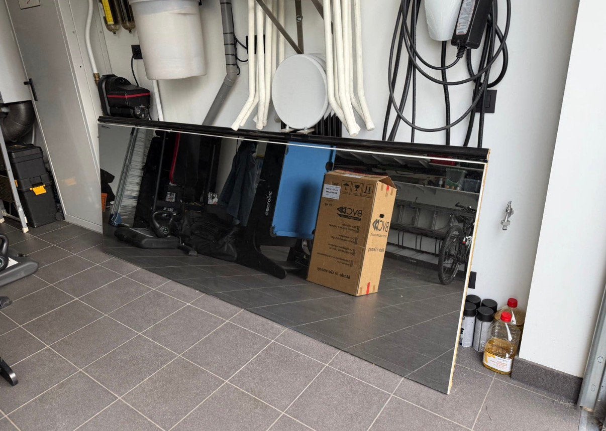 XL spiegels, Huis en Inrichting, Ophalen, 200 cm of meer, Zo goed als nieuw, 75 tot 100 cm